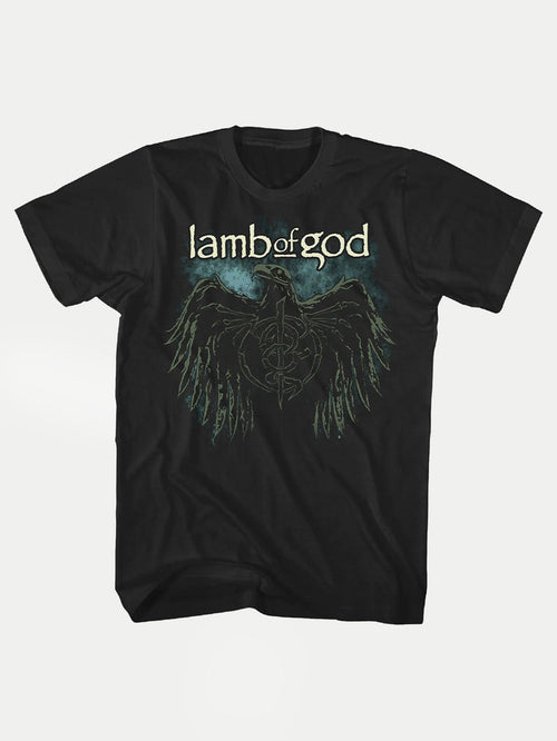 Lamb of God - Crow T-Shirt | Black-Image 1