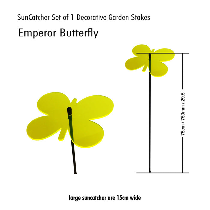 Large SunCatcher Garden Décor Ornament 'Emperor Butterfly'