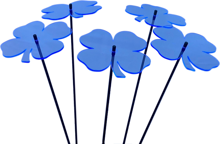 Large SunCatcher Set of 5 Lucky Shamrock