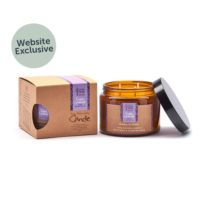 Lavender 3 Wick Candle 500ml