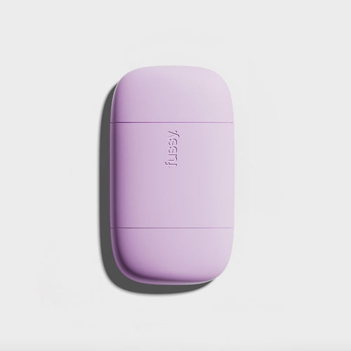 Fussy's Lilac deodorant case to hold their refillable, natural deodorant.