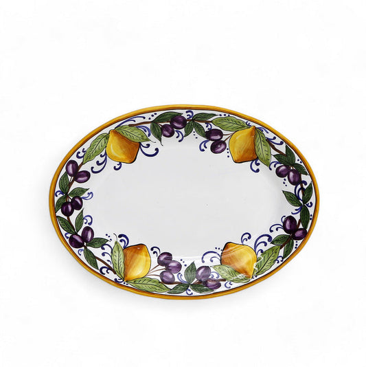 LIMONI POSITANO: Oval Plate