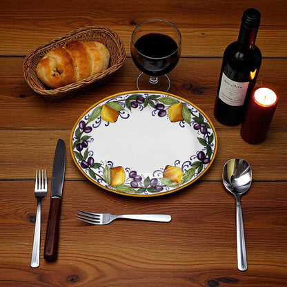 LIMONI POSITANO: Oval Plate
