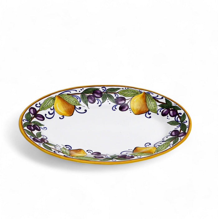 LIMONI POSITANO: Oval Plate