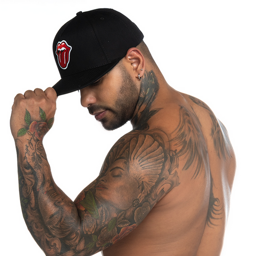 Lips Black Caps de Gigo Underwear