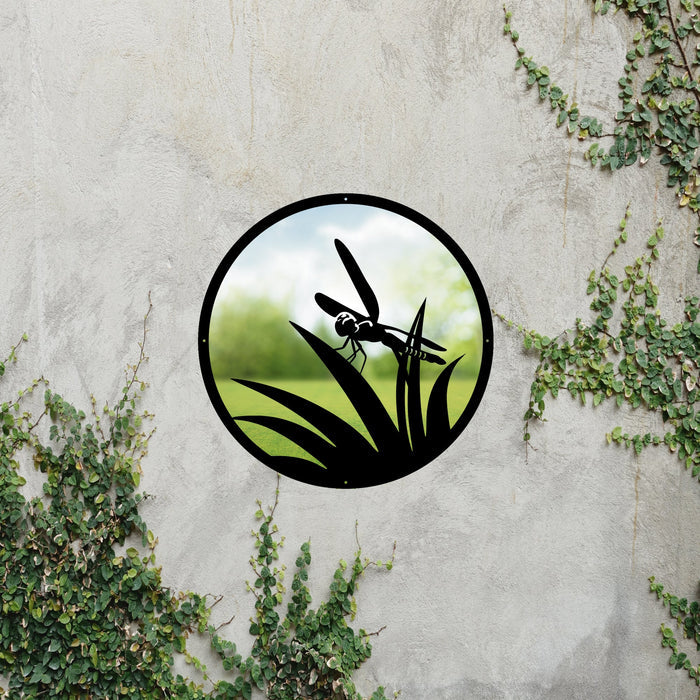 Little Dragonfly Garden Mirror