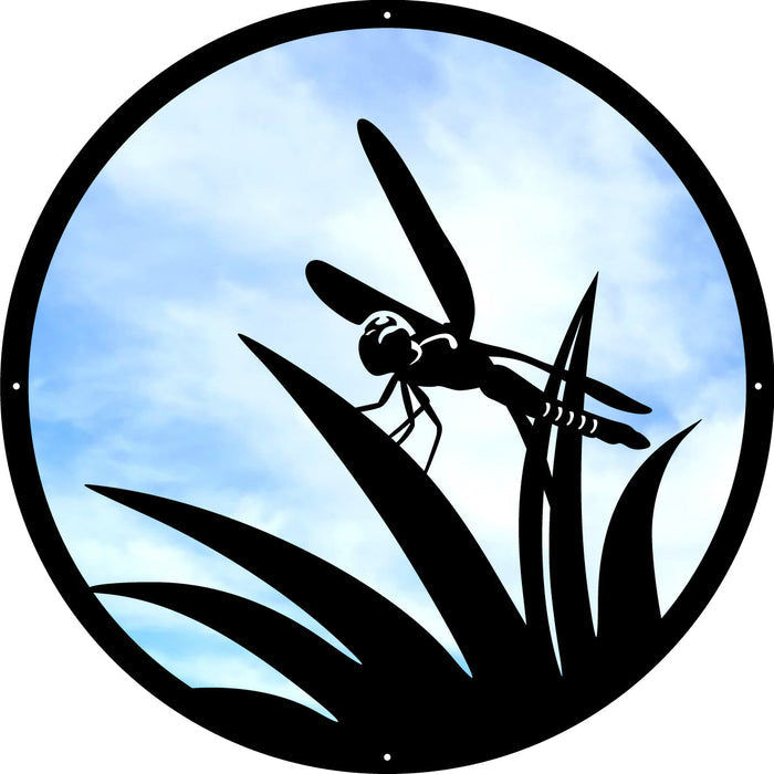 Little Dragonfly Garden Mirror