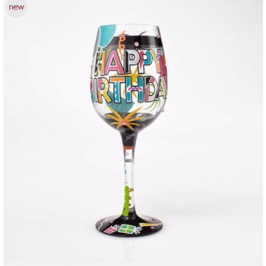 LOLITA WINE GLASS ANOTHER BIRTHDAY - Cardsmart & Gift