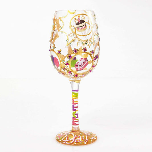 LOLITA WINE GLASS QUEEN FOR A DAY - Cardsmart & Gift