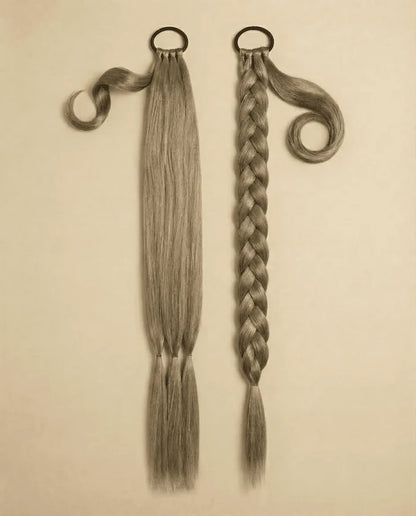 Dark Ash Braid with Highlights / 34 in