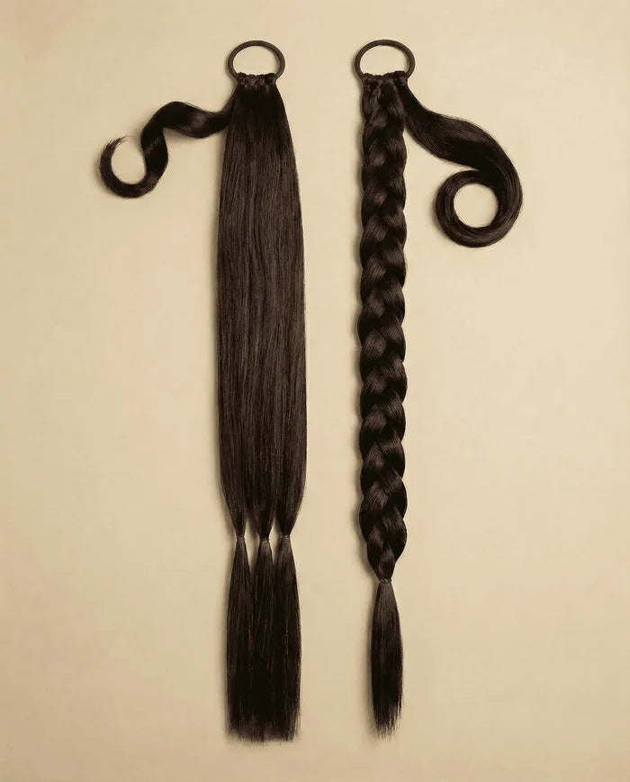 Reddish Brown Braid / 34 in