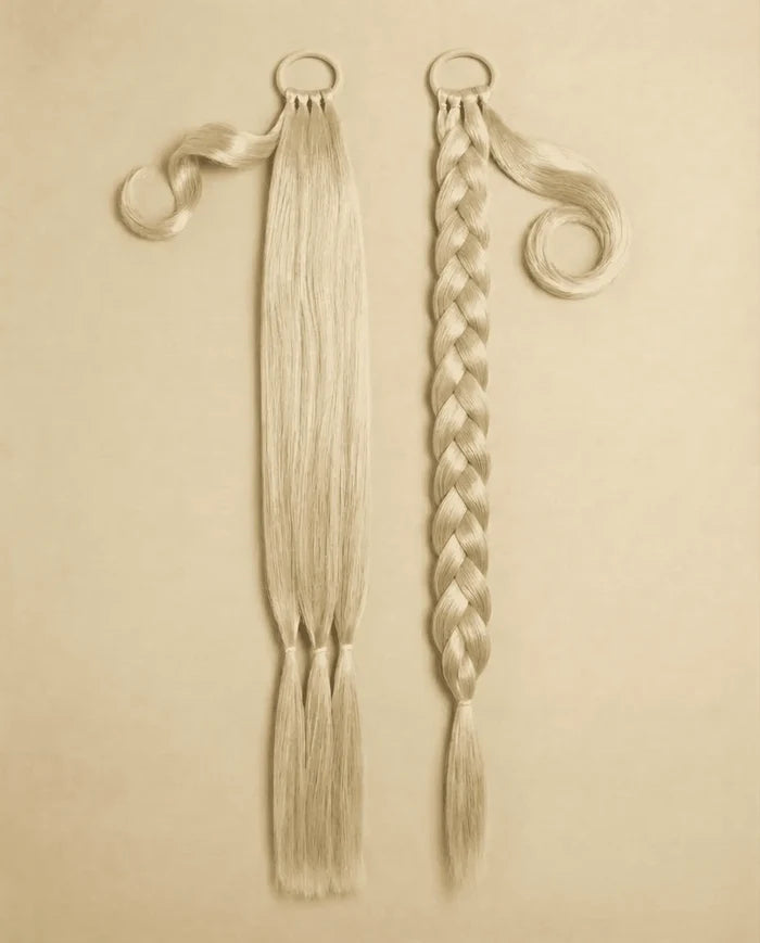 Light Platinum Blonde Braid / 34 in