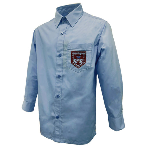 Long Sleeve Shirt - Button Up Collar