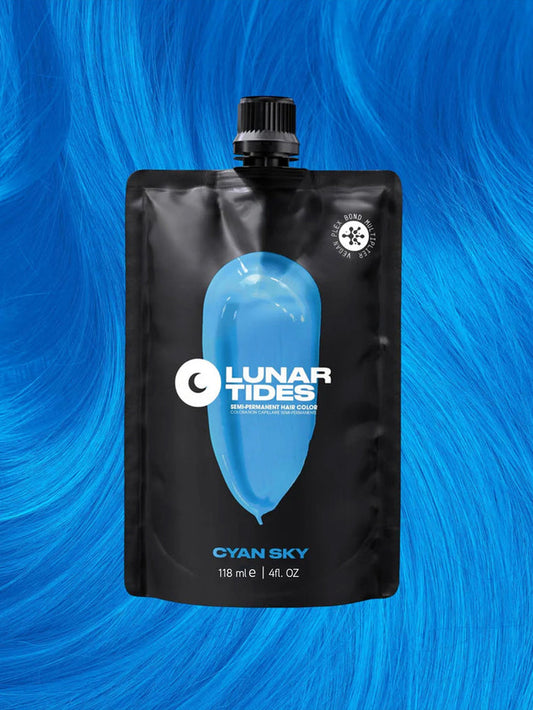 Lunar Tides Hair Dye 4oz | Cyan Sky-Image 1