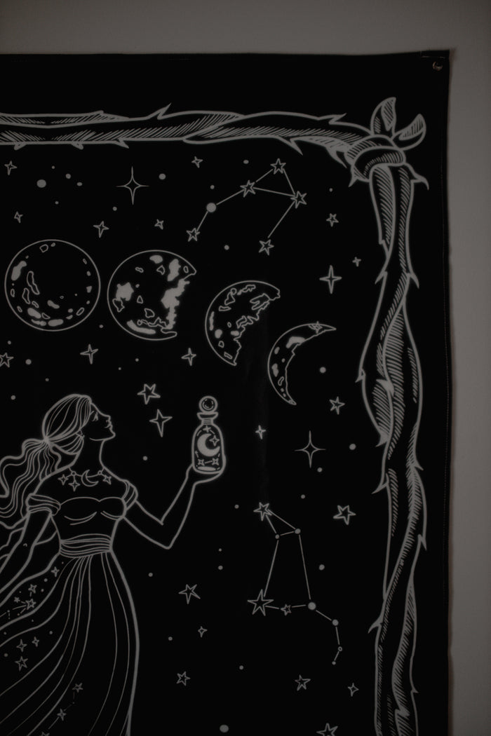 Lunar Witch Tapestry