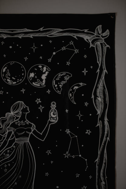 Lunar Witch Tapestry