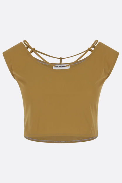 lycra cropped top