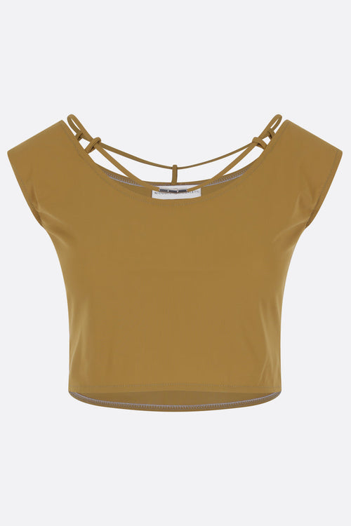 lycra cropped top