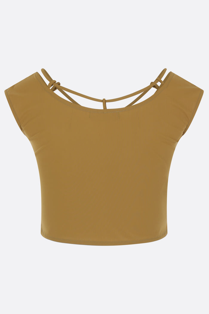 lycra cropped top