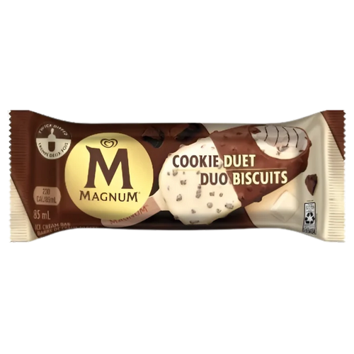MAGNUM Cookie Duet Ice Cream Bar - 85ml