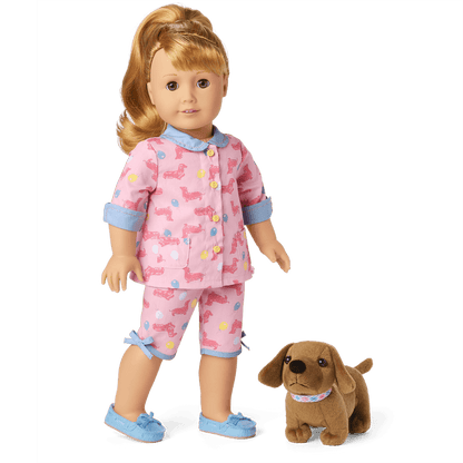 Maryellen’s™ Dachshund Pajamas & Dog (Historical Characters)