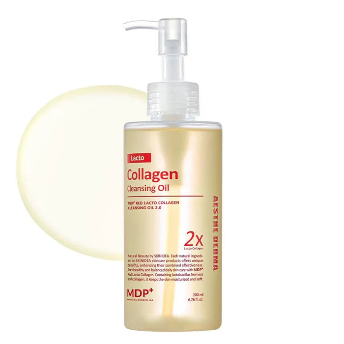 MDP+ Red Lacto Collagen Cleansing Oil 2.0 (200ml)