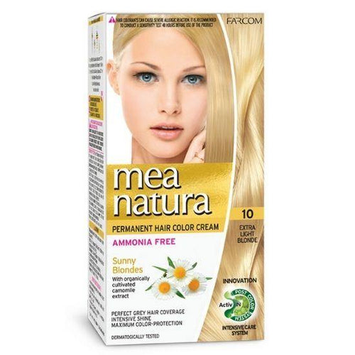 MEA NATURA HOME HAIR DYE KIT | 10 Extra Light - 60ml - New Hair Supplies Ireland