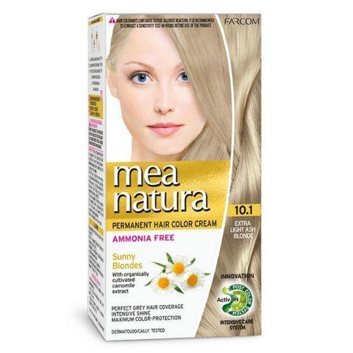 MEA NATURA HOME HAIR DYE KIT | 10.1 Extra Light Ash Blonde- 60ml - New Hair Supplies Ireland