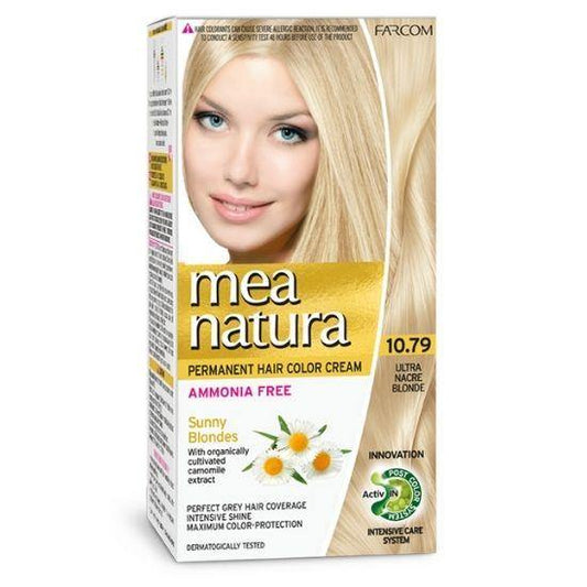 MEA NATURA HOME HAIR DYE KIT | 10.79 Ultra Nacre Blonde - 60ml - New Hair Supplies Ireland