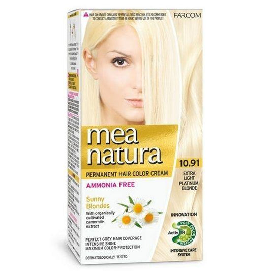 MEA NATURA HOME HAIR DYE KIT | 10.91 Extra Light - 60ml - New Hair Supplies Ireland