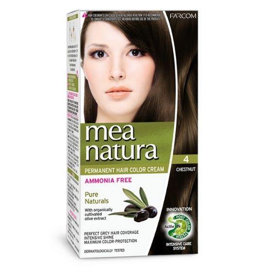 MEA NATURA HOME HAIR DYE KIT | 4 - Chestnut 60ml - New Hair Supplies Ireland
