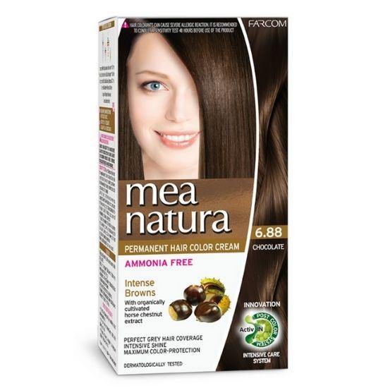 MEA NATURA HOME HAIR DYE KIT | 6.88 Chocolate Brown - 60ml - New Hair Supplies Ireland