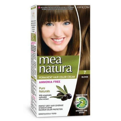 MEA NATURA HOME HAIR DYE KIT | 7 - Blonde 60ml - New Hair Supplies Ireland