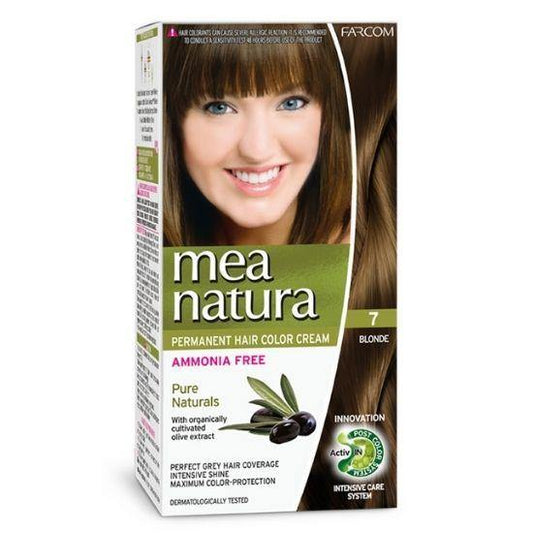 MEA NATURA HOME HAIR DYE KIT | 7 - Blonde 60ml - New Hair Supplies Ireland