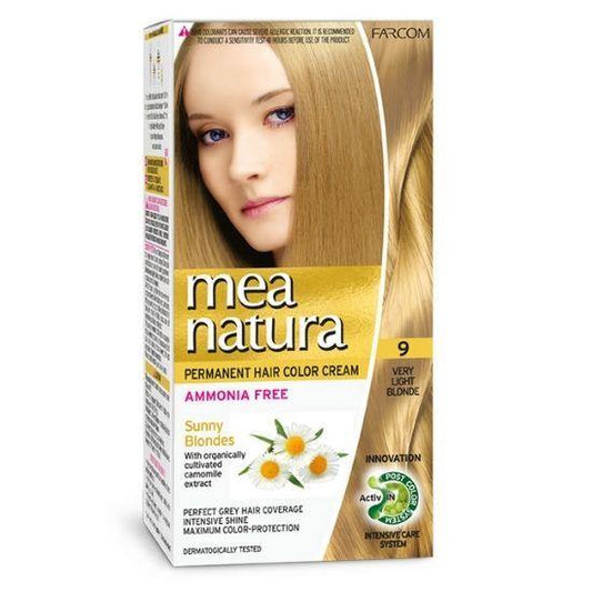 MEA NATURA HOME HAIR DYE KIT | 9 Very Light - 60ml - New Hair Supplies Ireland