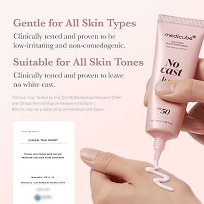 Medicube Collagen Glow Sunscreen 50ml - Beauty Tribe
