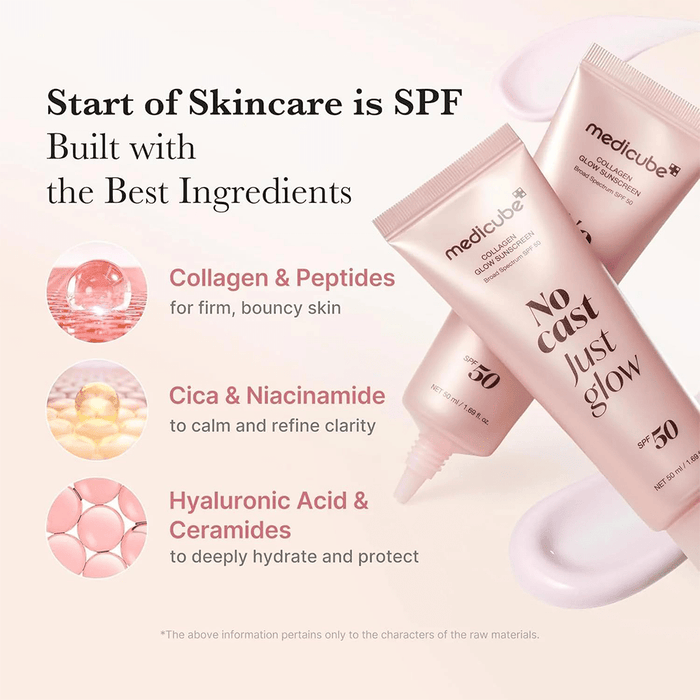 Medicube Collagen Glow Sunscreen 50ml - Beauty Tribe