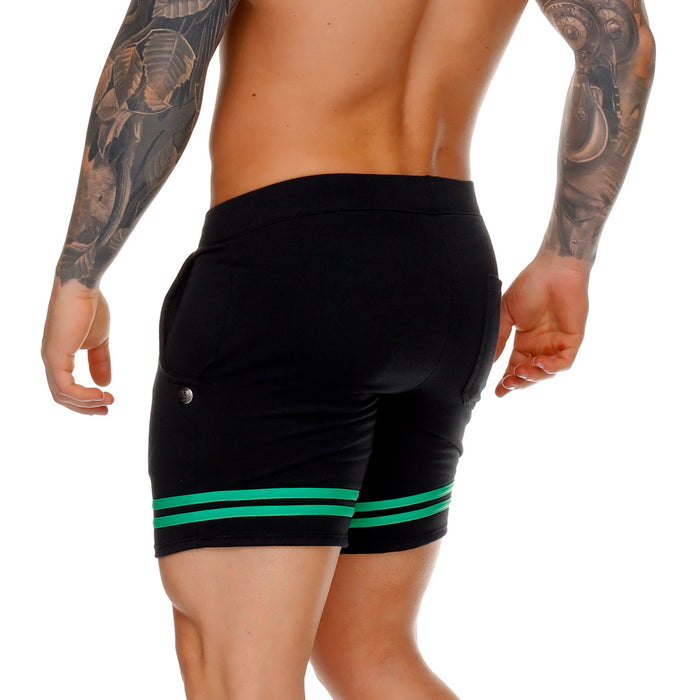Medieval Green Short vista frontal de Gigo Underwear