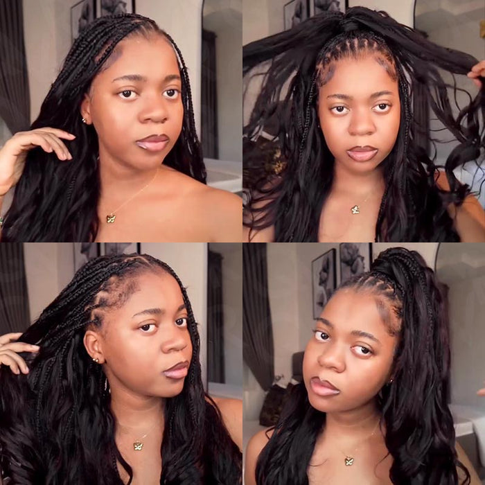 Member Sale|QVR French Curl Human Bulk Hair Extensions for Boho Knotless Braiding