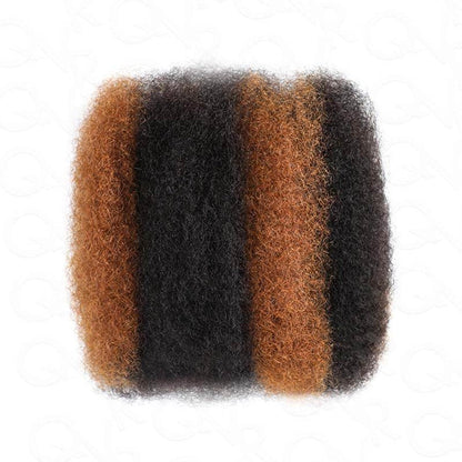 1pc #P1B/30 Afro Kinky Hair Bulk Human Hair