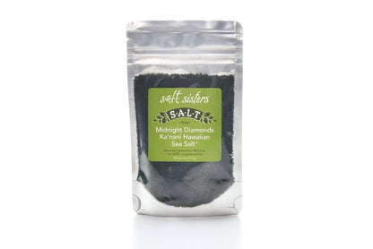 Midnight Diamonds Black Hawaiian Sea Salt Fine
