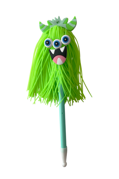 Mighty Monster Pens, 6pcs Assorted