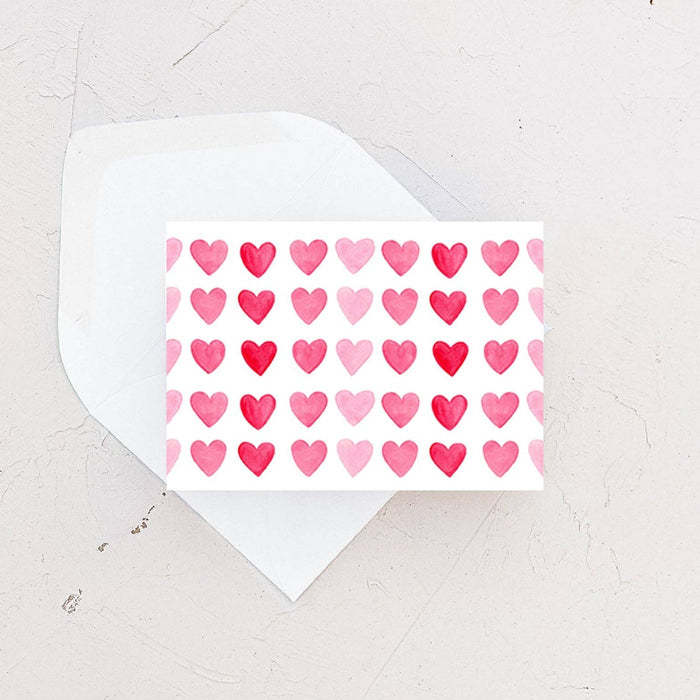 Mini Card - Mini Hearts - Love + Anniversary Enclosure Card - Magnolia Lane co. Home + Garden + Gift