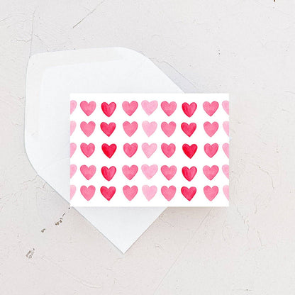 Mini Card - Mini Hearts - Love + Anniversary Enclosure Card - Magnolia Lane co. Home + Garden + Gift