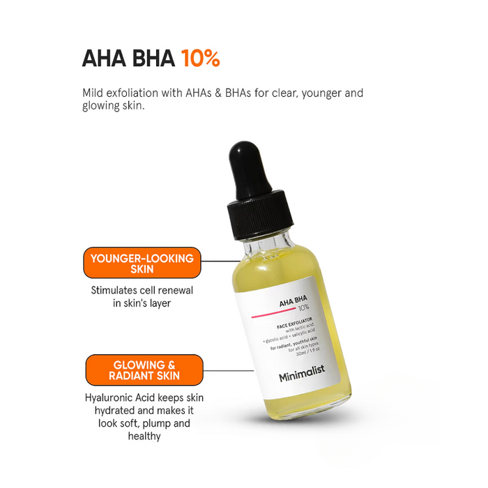 Minimalist 10% Face Exfoliator 30ml