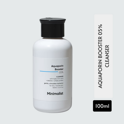 Minimalist Aquaporin Booster 05% Cleanser 100ml