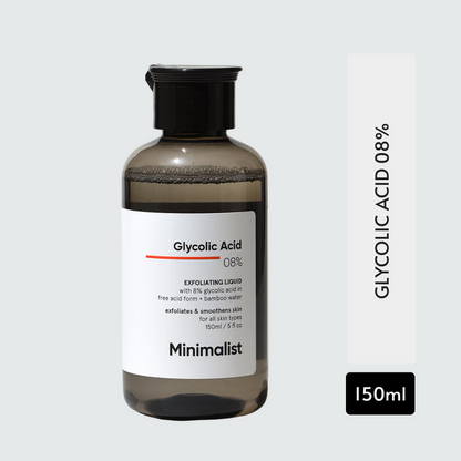 Minimalist Glycolic Acid 08% Exfoliating Liquid 150ml