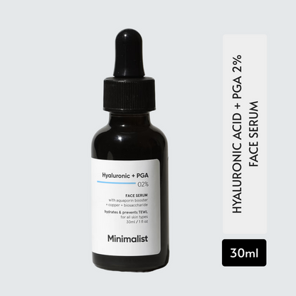 Minimalist Hyaluronic + PGA 02% Face Serum 30ml
