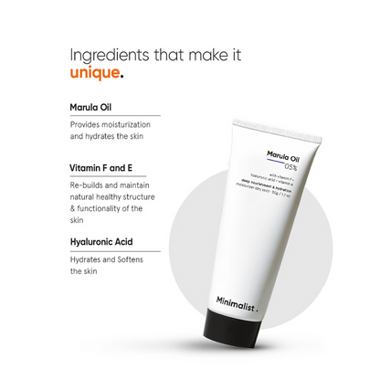 Minimalist Marula Oil 5% Moisturizer 50g