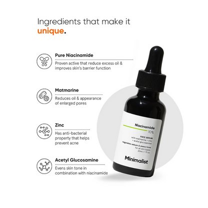 Minimalist Niacinamide 10% face serum 30ml